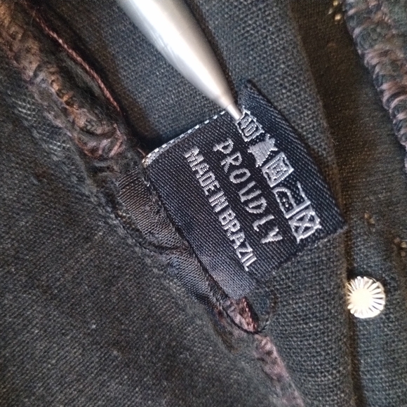 BrazilRoxx glamorous embroidered and beaded denim suit - Picture 10 of 17